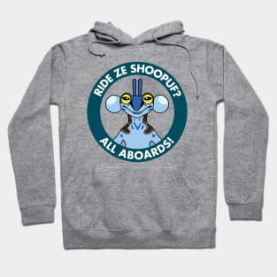 Hypello: Ride Ze Shoopuf? All Aboards! Hoodie